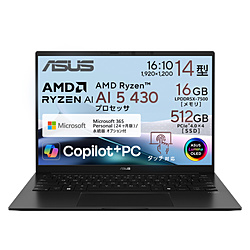 ASUS ノートパソコン Zenbook 14 OLED ジェードブラック UM3406GA-TAI5165WS