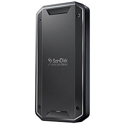 SanDisk Professional SDPS31H-004T-GBCND 外付けSSD Thunderbolt 3+USB-C接続 PRO-G40(Mac/Win) ブラック