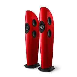 KEF フロア型スピーカー 【受注生産品】 RACING RED / GREY BLADETWOMETA [1本(2本注文のみ受付)]