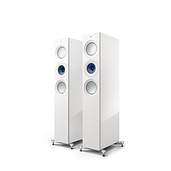 KEF ブックシェルフスピーカー HG WHITE/BLUE Reference3Meta [1本(2本注文のみ受付)]