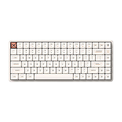 IQUNIX Magi65(Gold Red軸・英語配列) オークルホワイト iq-magi75-wht-gold-red