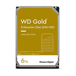 Western Digital 内蔵HDD SATA接続 WD Gold WD6003FRYZ [6TB /3.5インチ]