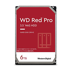 Western Digital 内蔵HDD SATA接続 WD Red Pro(NAS) WD6003FFBX [6TB /3.5インチ]