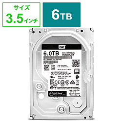 Western Digital 内蔵HDD SATA接続 WD_BLACK(ゲーム用)128MB WD6003FZBX [6TB /3.5インチ]