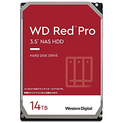 Western Digital 内蔵HDD SATA接続 WD Red Pro(NAS) WD141KFGX [14TB /3.5インチ]