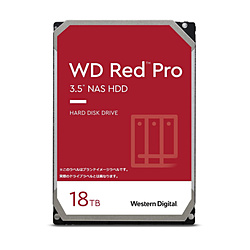 Western Digital 内蔵HDD SATA接続 WD Red Pro(NAS用)512MB WD181KFGX [18TB /3.5インチ]