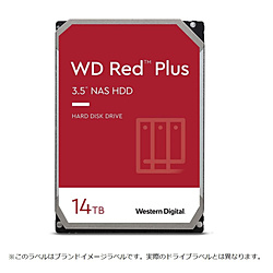 Western Digital 内蔵HDD SATA接続 WD Red Plus(NAS)512MB WD140EFGX [14TB /3.5インチ]