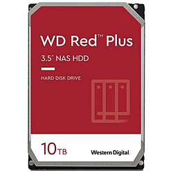 Western Digital 内蔵HDD SATA接続 WD Red Plus(NAS)256MB WD101EFBX [10TB /3.5インチ]
