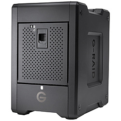 SanDisk Professional SDPH34H-024T-SBAAB 外付けHDD Thunderbolt接続 G-RAID SHUTTLE 4【受注生産品】 [24TB /据え置き型]