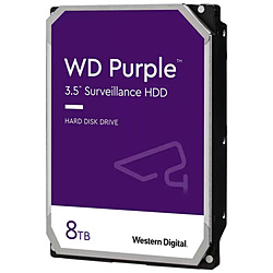 Western Digital 内蔵HDD SATA接続 WD Purple(監視システム用)128MB WD84PURZ [8TB /3.5インチ]