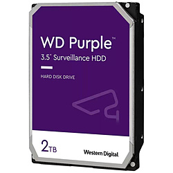 Western Digital 内蔵HDD SATA接続 WD Purple(監視システム用)256MB WD22PURZ [2TB /3.5インチ]
