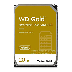 Western Digital 内蔵HDD SATA接続 WD Gold WD201KRYZ [20TB /3.5インチ]