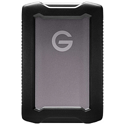 SanDisk Professional SDPH81G-005T-GBAND 外付けHDD USB-C+USB-A接続 G-DRIVE ArmorATD スペースグレイ [5TB /ポータブル型]