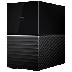 Western Digital WDBFBE0080JBK-JEEX 外付けHDD USB-C+USB-A接続 My Book Duo 2021EX(Mac/Windows11対応) ブラック [8TB /据え置き型]