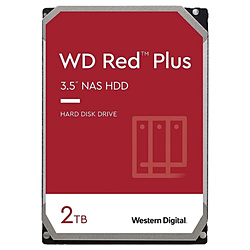 Western Digital 内蔵HDD SATA接続 WD Red Plus(NAS)64MB WD20EFPX [2TB /3.5インチ]