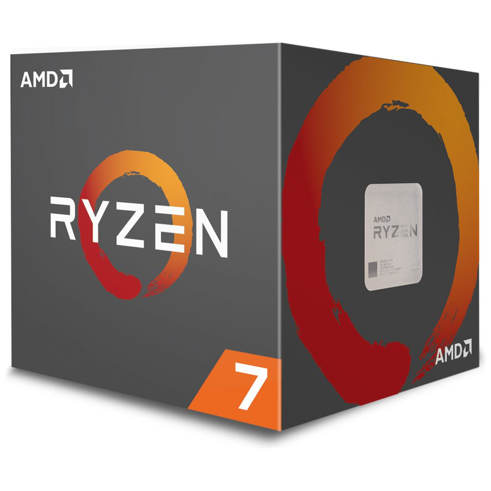 ［CPU］ AMD Ryzen7 2700 with Wraith Spire(LED) cooler