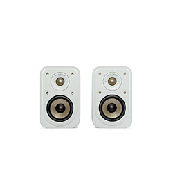 POLK サラウンドスピーカー ホワイト ES10WHT [ハイレゾ対応 /2本 /2ウェイスピーカー]