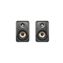 POLK ブックシェルフスピーカー ブラック ES15BLK [ハイレゾ対応 /2本 /2ウェイスピーカー]