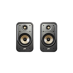 POLK ブックシェルフスピーカー ブラック ES20BLK [ハイレゾ対応 /2本 /2ウェイスピーカー]
