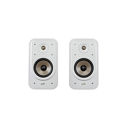 POLK ブックシェルフスピーカー ホワイト ES20WHT [ハイレゾ対応 /2本 /2ウェイスピーカー]
