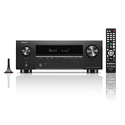 DENON 9.4ch AVサラウンドレシーバー ブラック AVRX3800HK [ハイレゾ対応 /Bluetooth対応 /Wi-Fi対応 /ワイドFM対応 /9.2ch /DolbyAtmos対応]