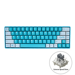 MATRIXKEYBOARDS Symfuhny x Matrix(シルバー軸・英語配列) ブルー mk-kbd-symfuhny-blue-gr-silver