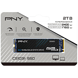 PNY 内蔵SSD PCI-Express接続 CS1031 M280CS1031-2TB-CL
