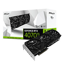 PNY GeForce RTX 4070 Ti 12GB VERTO LED 3FAN VCG4070T12TFXPB1