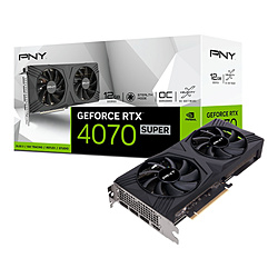 PNY GeForce RTX 4070 SUPER 12GB VERTO OC DUAL FAN VCG4070S12DFXPB1-O