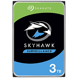 Seagate 内蔵HDD SATA接続 SkyHawk(ビデオ専用) ST3000VX009 [3TB /3.5インチ]