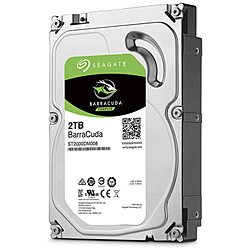 Seagate 内蔵HDD SATA接続 BarraCuda3.5(キャッシュ256MB) ST2000DM008 [2TB /3.5インチ]
