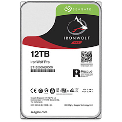Seagate 内蔵HDD SATA接続 IronWolf Pro(NAS用) ST12000NE0008 [12TB /3.5インチ]
