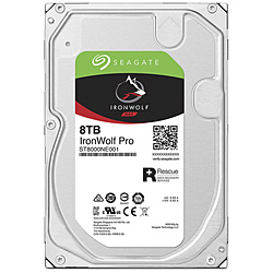 Seagate 内蔵HDD SATA接続 IronWolf Pro(NAS用) ST8000NE001 [8TB /3.5インチ]