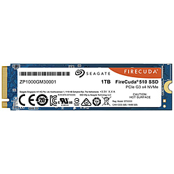 Seagate ZP1000GM30011 内蔵SSD PCI-Express接続 FireCuda 510