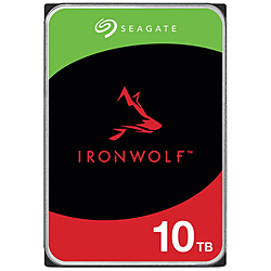 Seagate 内蔵HDD SATA接続 IronWolf(NAS用)キャッシュ256MB ST10000VN000 [10TB /3.5インチ]