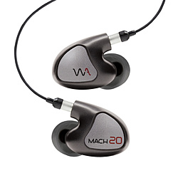 Westone イヤホン カナル型 MACH20 ユニバーサルIEM【2BA】 ガンメタルグレー WA-M20 [φ3.5mm ミニプラグ]
