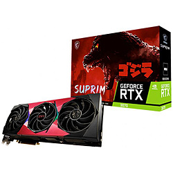 MSI GeForce RTX 3070 SUPRIM SE 8G LHR x GODZILLA（LHRモデル）