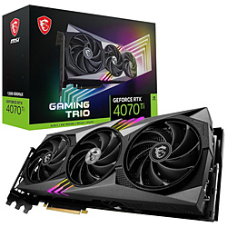 MSI GeForce RTX 4070 Ti GAMING TRIO 12G GeForceRTX4070TiGAMINGTRIO12G
