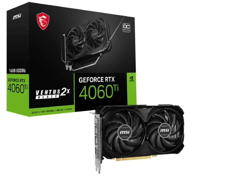 グラフィックボード GeForceRTX4060TiVENTUS2XBLACK16GOC ［GeForce RTXシリーズ /16GB］