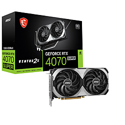 MSI GeForce RTX 4070 SUPER 12G VENTUS 2X OC