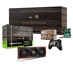 MSI GeForce RTX 4060 Ti 8G x GC30 MONSTER HUNTER EDITION モンスターハンターコラボレーションモデル