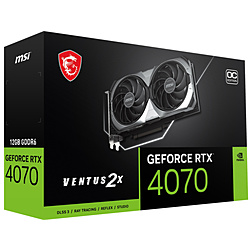 MSI GeForce RTX 4070 VENTUS 2X E1 12G OC
