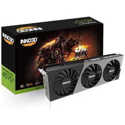 INNO3D GEFORCE RTX 4070 Ti X3 N407T3-126X-186148N