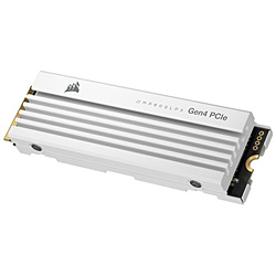 Corsair 内蔵SSD PCI-Express接続 MP600 PRO LPX(ヒートシンク付) ホワイト CSSD-F1000GBMP600PLPW