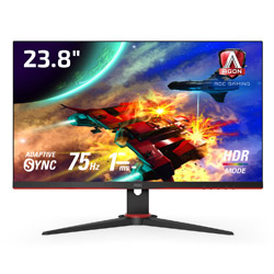 AOC 24G2E5/11 ブラック & レッド