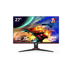 AOC 27G2E5/11 ブラック & レッド