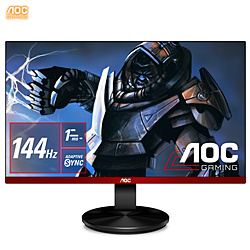AOC G2490VX/11 ブラック&レッド