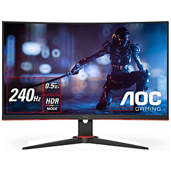 AOC C27G2ZE/11 ブラック&レッド