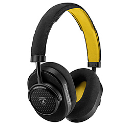 MASTER & DYNAMIC ブルートゥースヘッドホン MW65 Lamborghini Edition Black Metal/Black/Yellow Alcantara MW65LamborghiniEdition [ノイズキャンセリング対応 /Bluetooth対応]