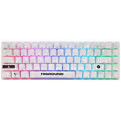 HIGROUND Basecamp 65(英語配列) Snowstone hg-basecamp-65-snowstone-white-flame